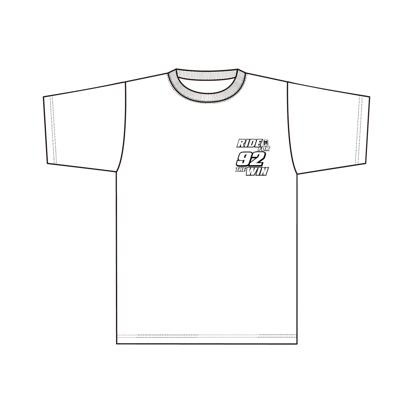 【PRE ORDER / 先行予約販売】RIDE FOR THE WIN T-SHIRTS WITH 92 RISE TOWEL!