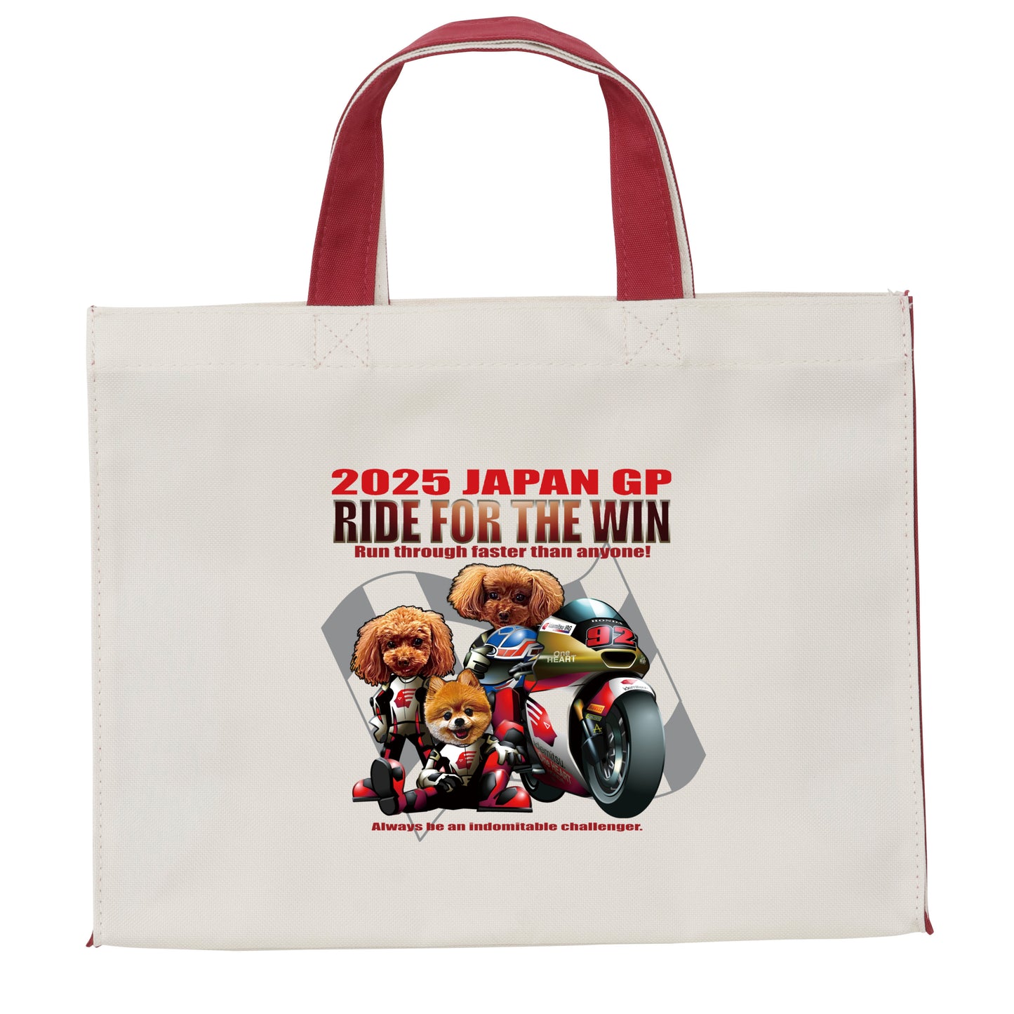【PRE ORDER / 先行予約販売】Three Pooches Japan GP Tote Bag WITH 92 RISE TOWEL !